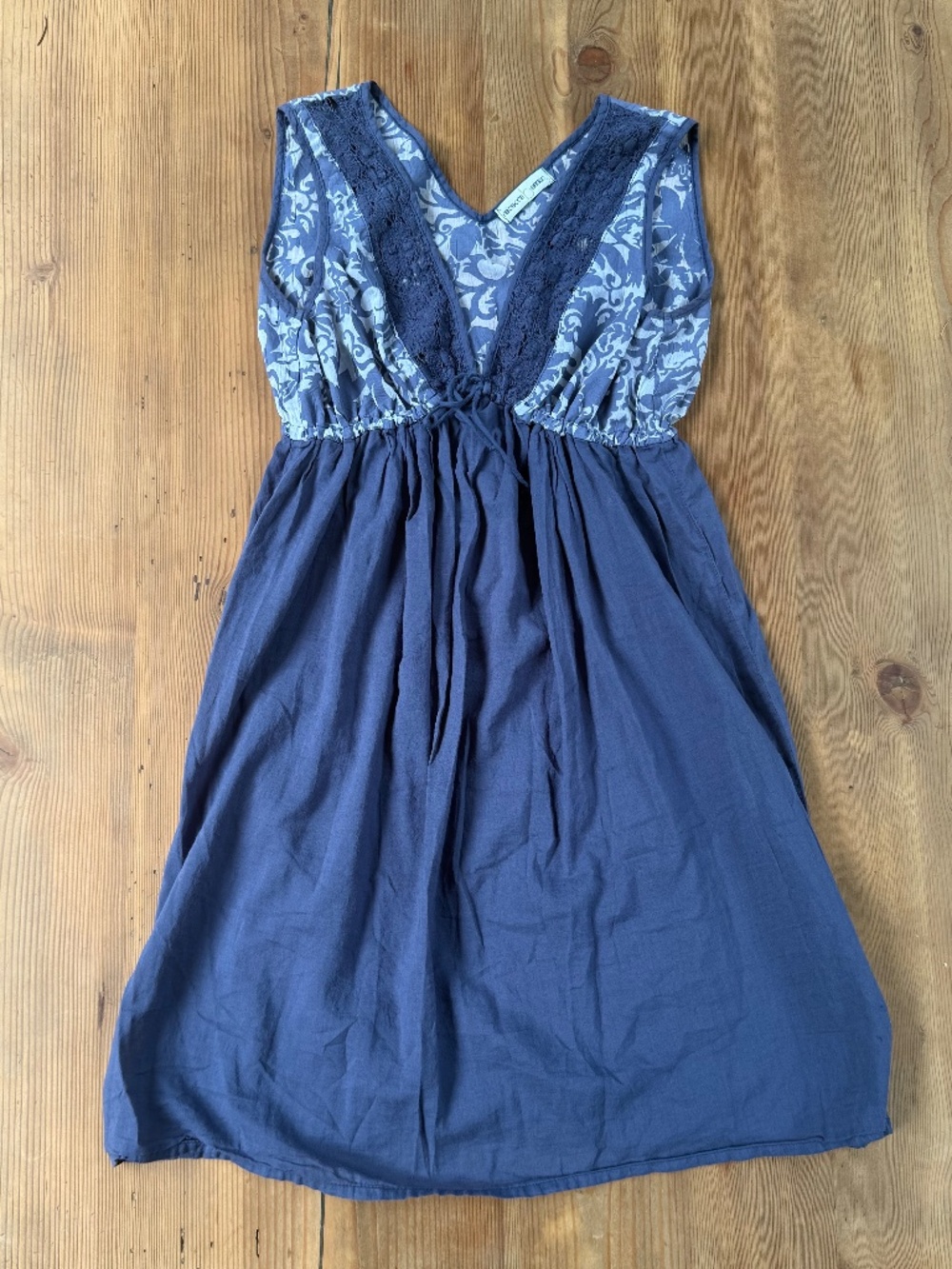 Rebecca Beason Sleeveless Floral Tunic Dress